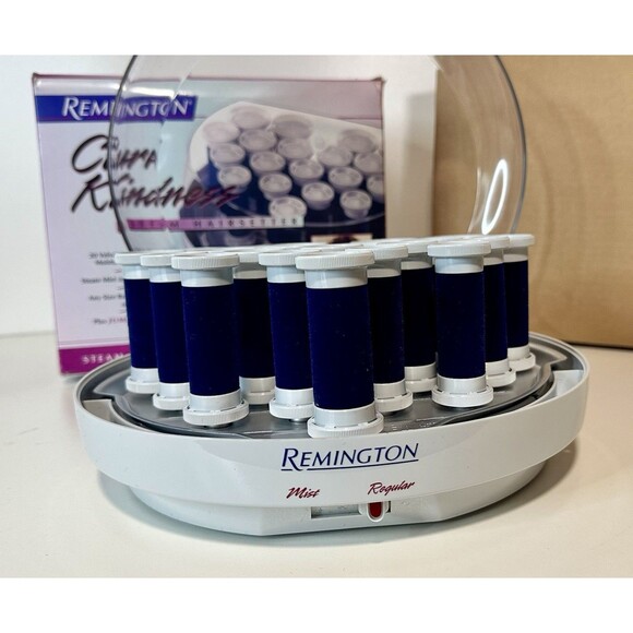 Remington Mist Hot Roller Hair Curlers Pageant Prom Curlers W/ Clips Model H1052 - Picture 6 of 8